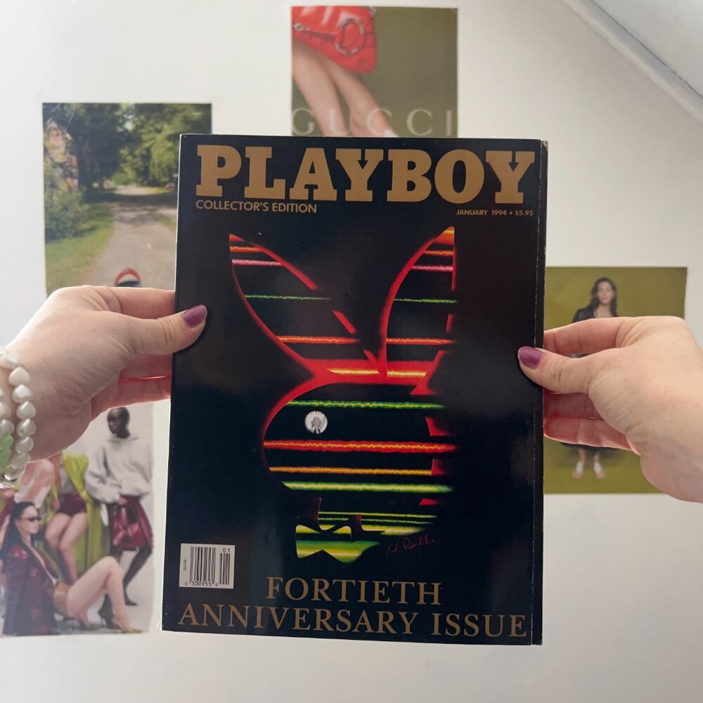 Vintage Playboy January 1994 Fortieth Anniversary Issue Collector's Edition